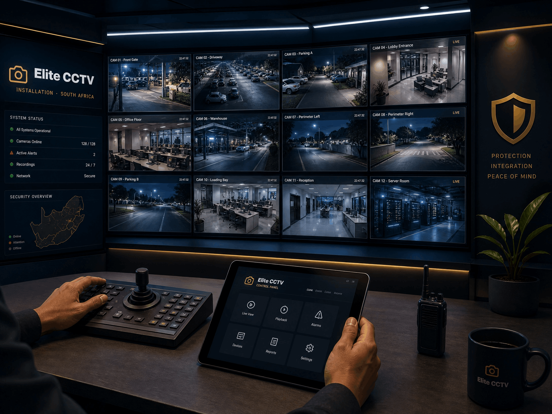 24/7 CCTV Control Room Monitoring